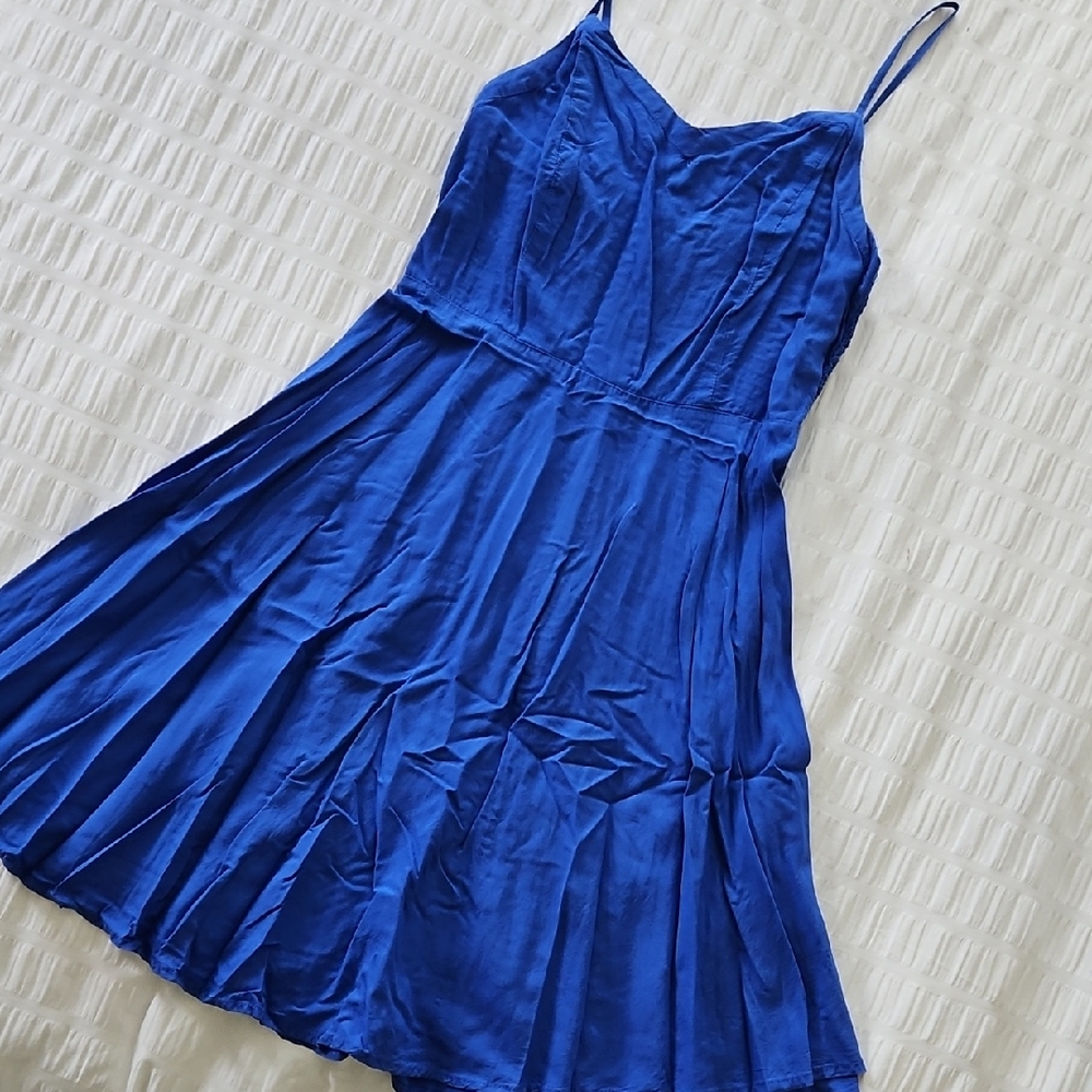 Old Navy Vibrant Blue Mini Dress